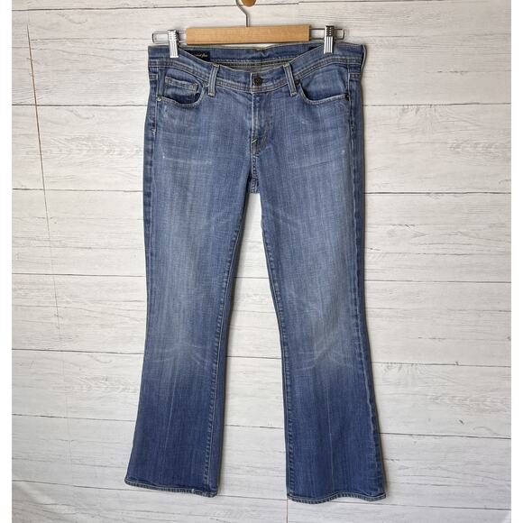 Citizens of Humanity Jeans Womens Size 30 Ingrid #001 Low Waist Flair Boot Cut - Picture 3 of 16